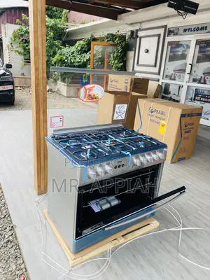 Shop Ferre 60x90 5 Gas Burner With Oven and Grill,Gray.