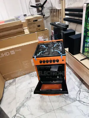 Orange Color Volcano 4burner 50/50. ——