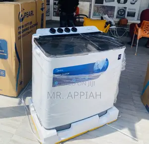 Semi-Automatic Midea 12kg Top Load Washing Machine.
