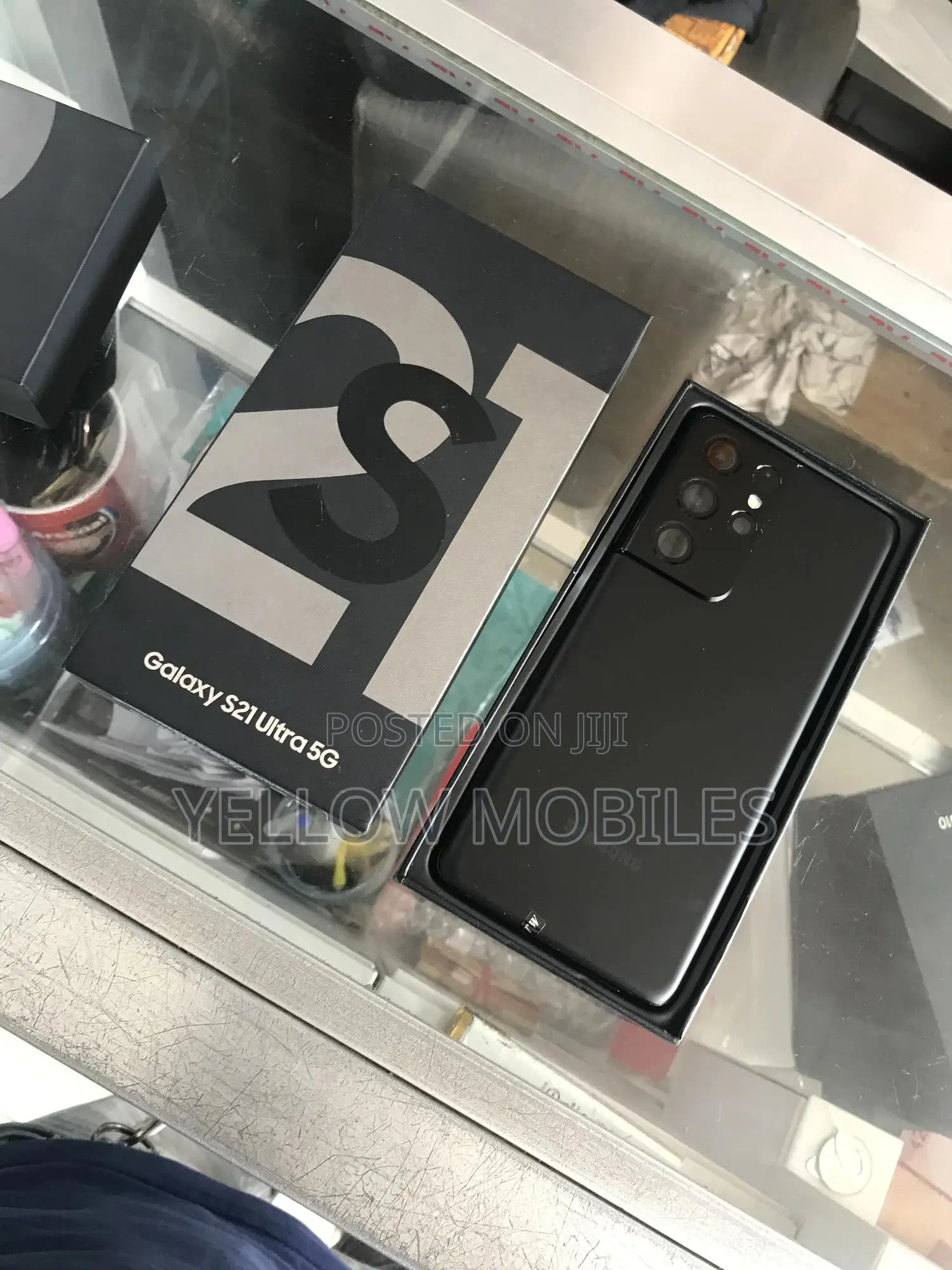 New Samsung Galaxy S21 Ultra 5G 256 GB Black