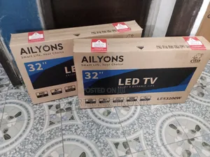 Ailyons 32inches DVB-T2/S2 2024 LED Television Ailyons Tv