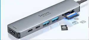 For Macbook Pro USB-C Hub Adapter Dual Type-C