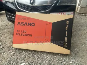 Skinny Bezel Asano 43" UHD Smart Satellite TV