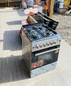 Oven and Grill Ferre 60x60 4 Gas Cooker(Gray).