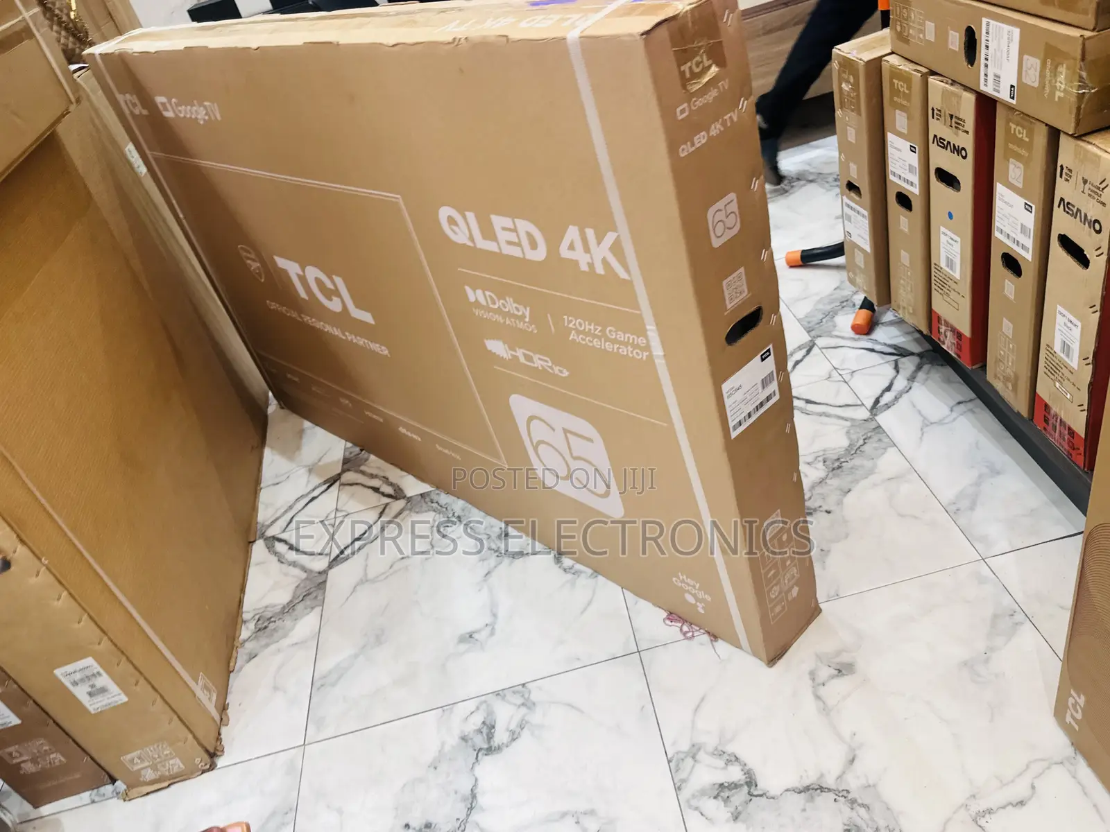 Sleek Slim QLED Smart TCL 65”C645 Television