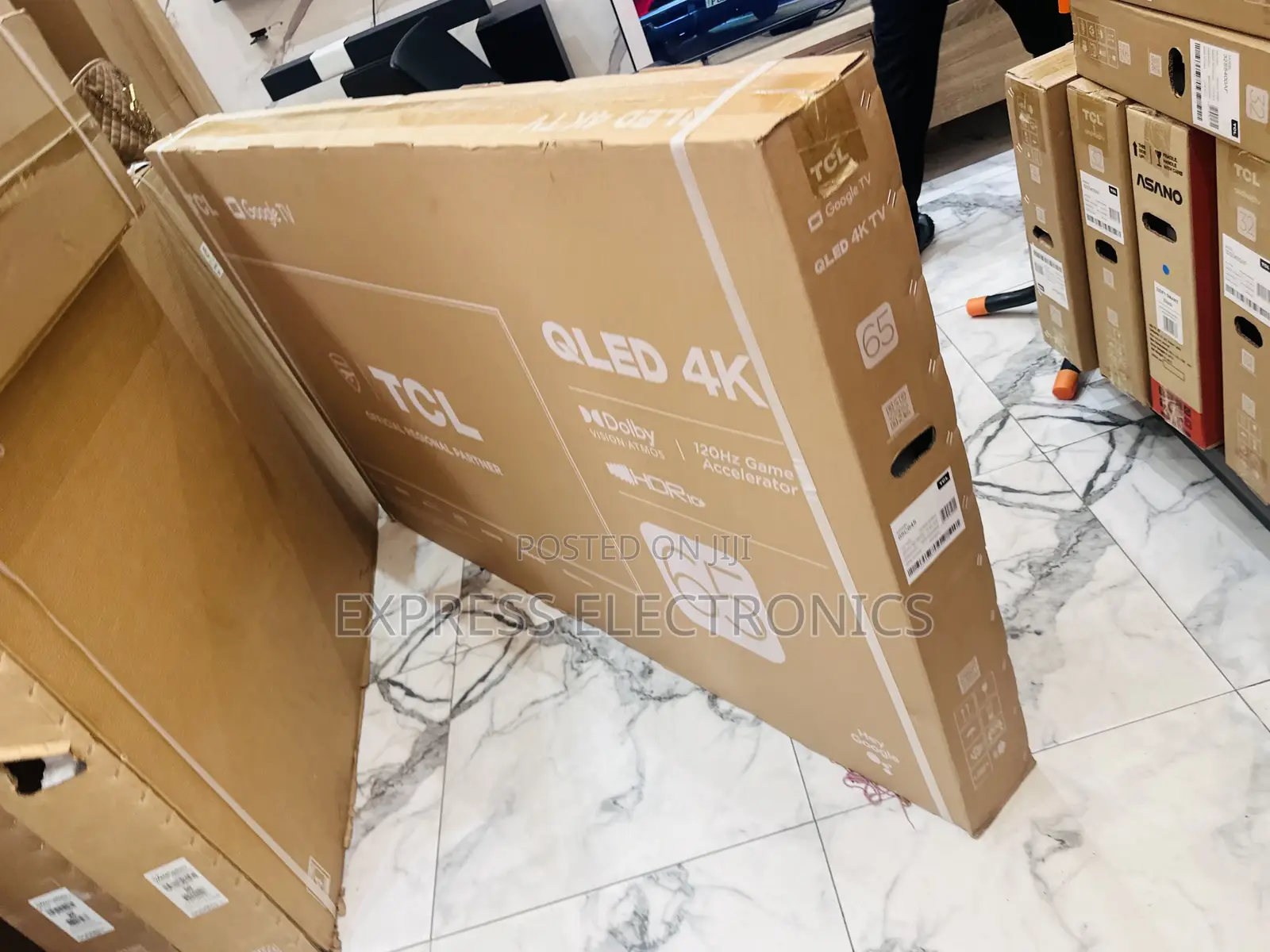 Sleek Slim QLED Smart TCL 65”C645 Television