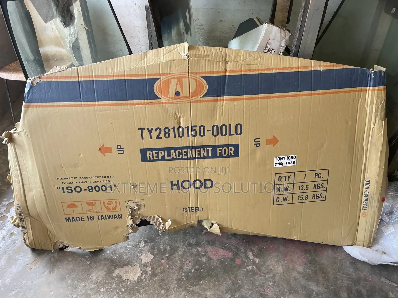 Toyota Corolla 2009 - 2013 Bonnet