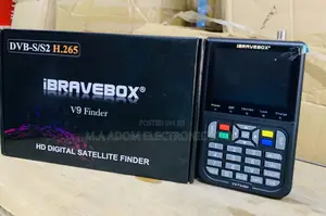 High Quality Ibravebox V9 Satellite Detector Finder(Black).