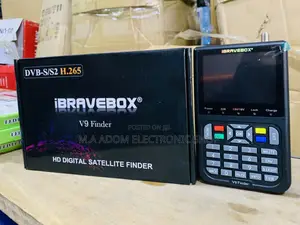 Quality Ibravebox V9 Satellite Detector Finder(Black).