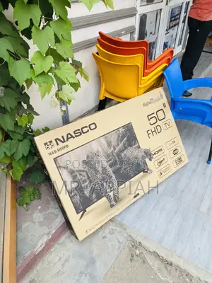 Affordable Nasco 50 Inch Full HD Satellite Television.