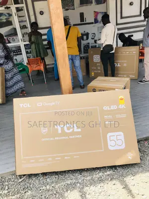 55 Inches Glossy Qled Smart TCL Crystal UHD Tv