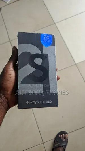 New Samsung Galaxy S21 Ultra 5G 256 GB Black