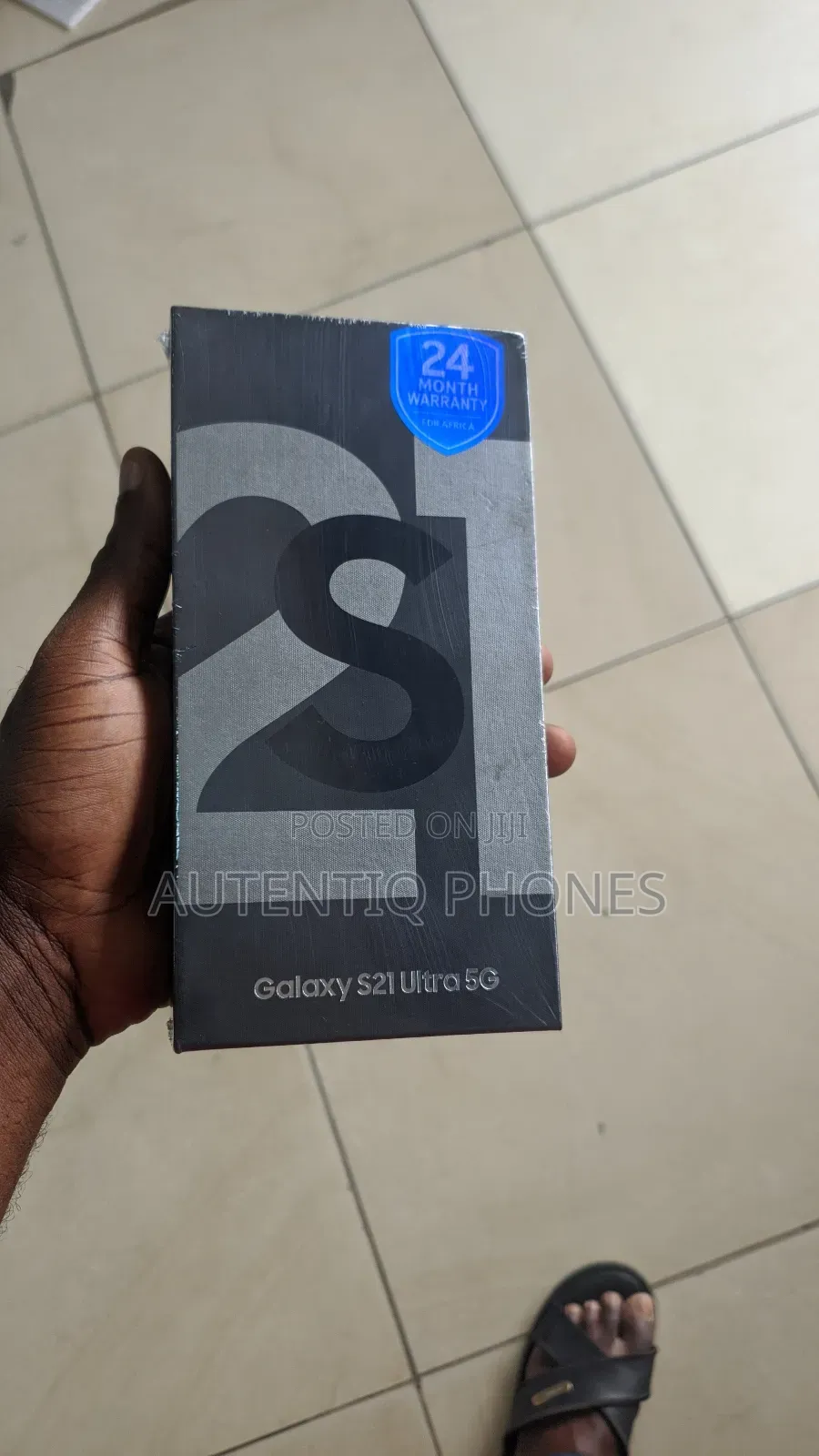 New Samsung Galaxy S21 Ultra 5G 256 GB Black
