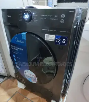 All New Inverter, App Controlled Wi-Fi 12kg/8kg Midea Combo