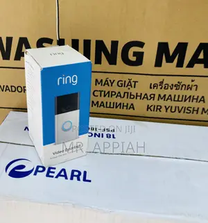 Affordable Ring Video Doorbell(Black/White).