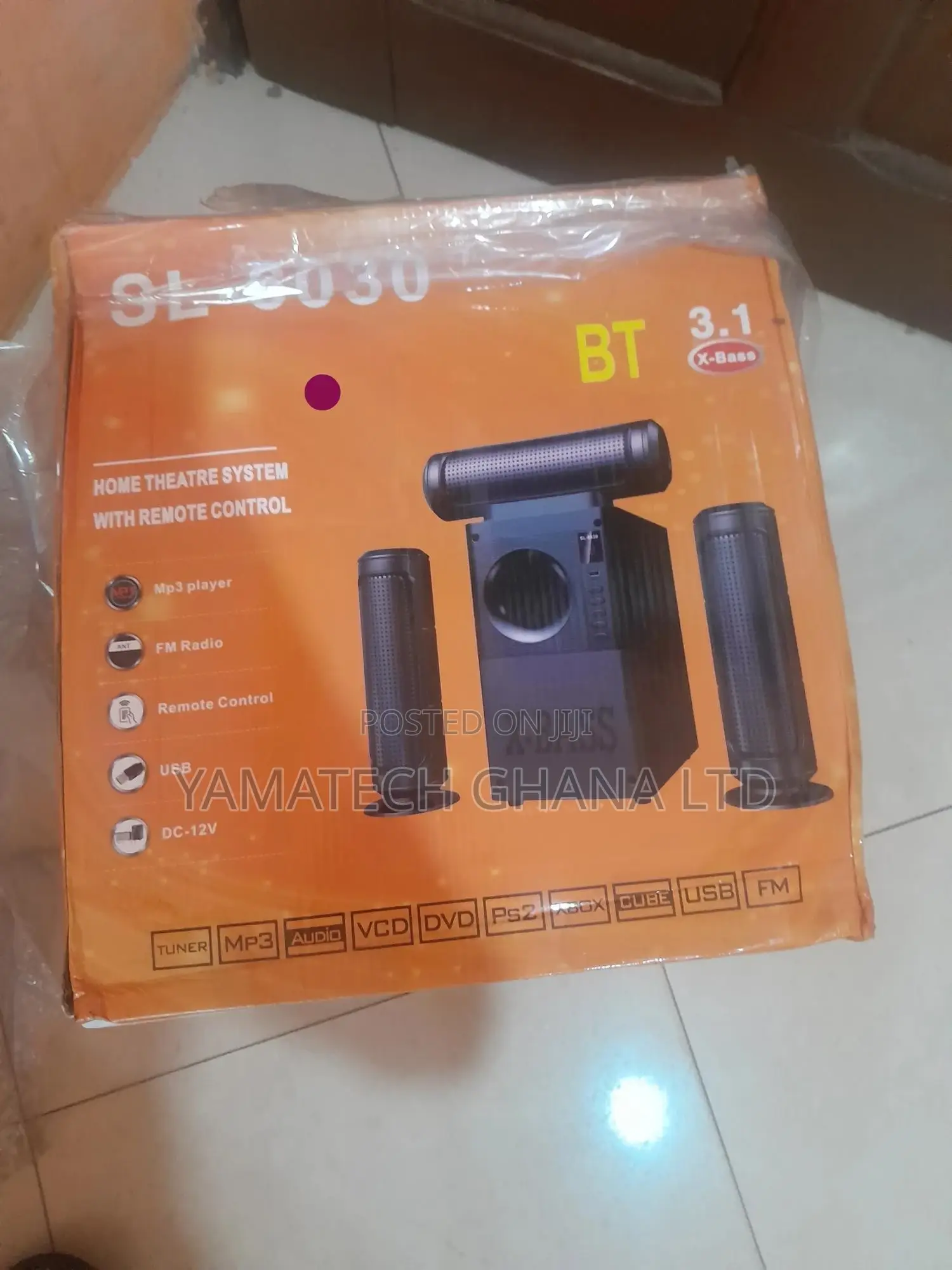 Sl 3.1ch Bluetooth Home Theater Speaker System