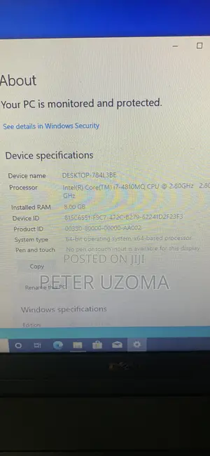 Laptop Dell Latitude 7440 8GB Intel Core I5 SSD 256GB