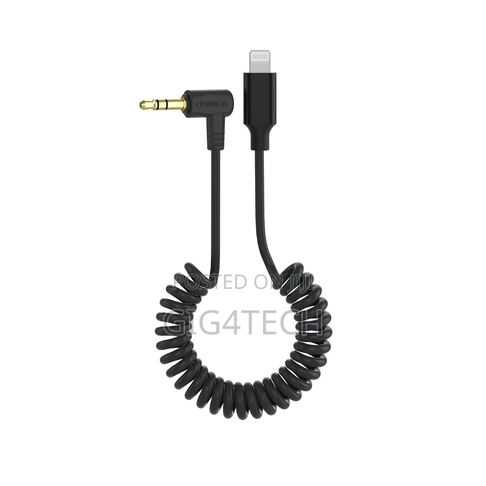 Comica CVM-D-MI 3.5mm TRS to Lightning Audio Adapter Cable