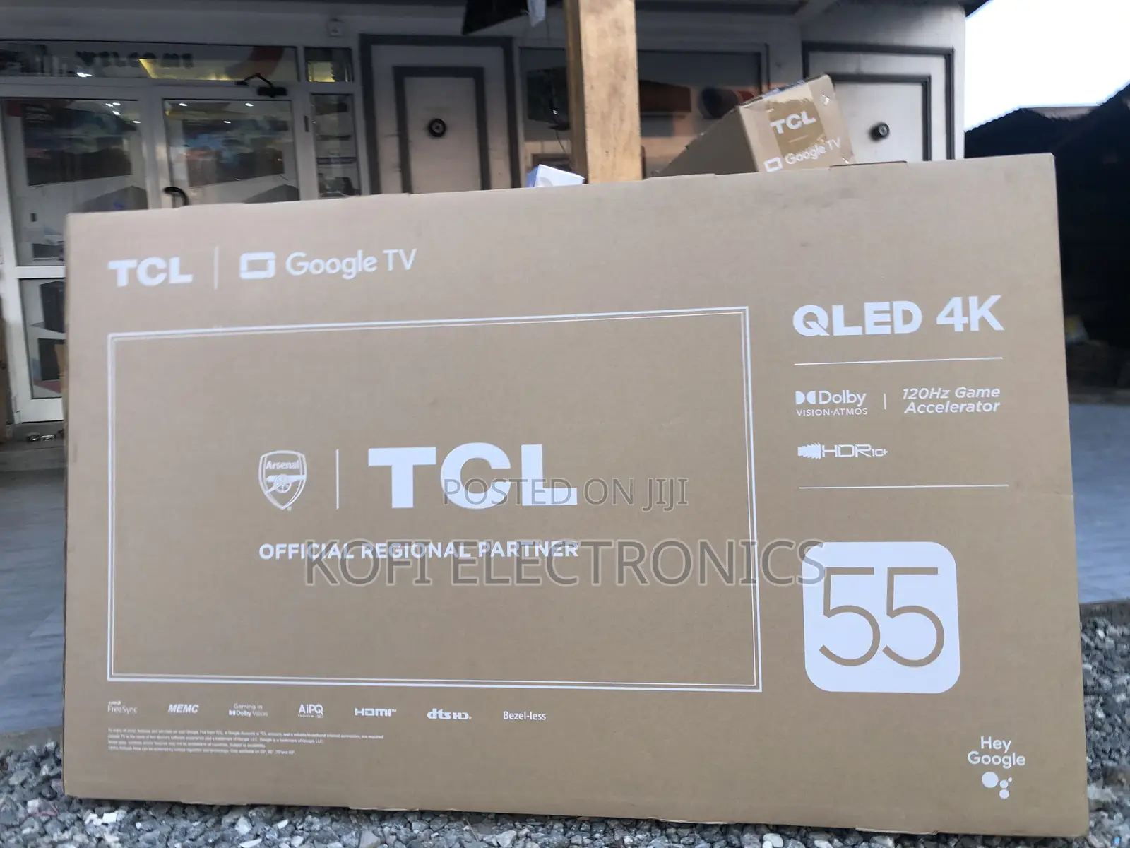 TCL 55C645 55′′ Smart Ai Qled Satellite TV W/Purer Colors