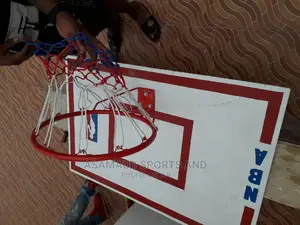 Original Set of Basketball Hoop and a Board