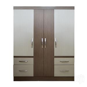 4-Door Wardrobe 4 Drawers