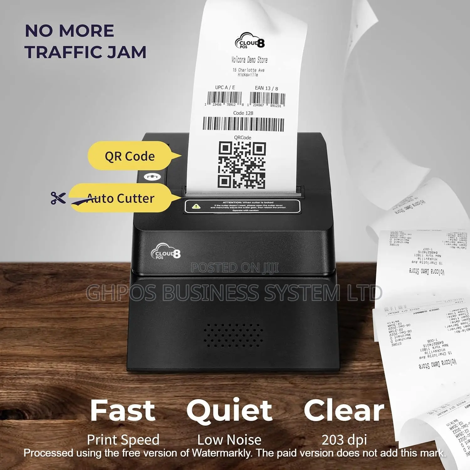 Cloud8pos C8 Receipt Printer Usb Bluetooth