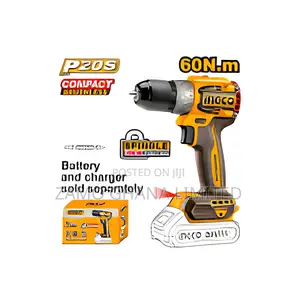Compact Brushless Cordless Drill 20v 60nm - Cdli206021
