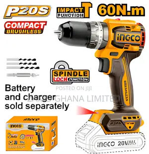 Compact Brushless Cordless Impact Drill 20v - Cidli206021
