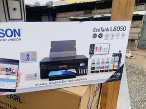 Unique Design Epson Ecotank L8050 Ink Tank Photo Printer.