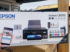 Well Design Epson Ecotank L8050 Ink Tank Photo Printer.