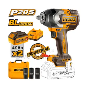 Cordless Impact Wrench 20v 850nm + 2 Battery - Ciwli2085