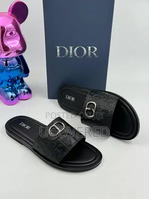 Dior Quality Men’S Leather Slippers