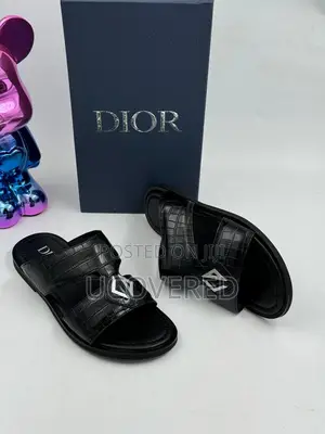Dior Quality Men’S Leather Slippers