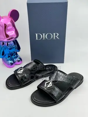 Dior Quality Men’S Leather Slippers
