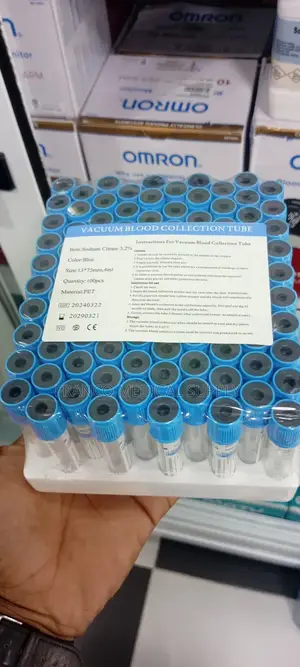 Sodium Citrate Tube ( Light Blue Top Blood Tube)