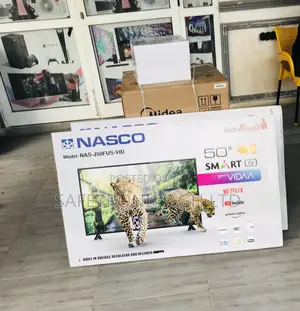 Original (Black) 50 Inch Nasco Led Smart Television 