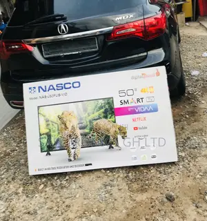 Affordable 50 Inch Smart Nasco Led Television (Black) 
