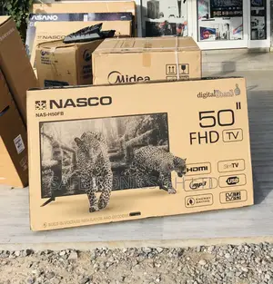 Valuable 50 Inch Nasco Digital Led (Black) Television