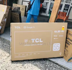 Available (Black) TCL 55 Inch Qled C645 Smart Television