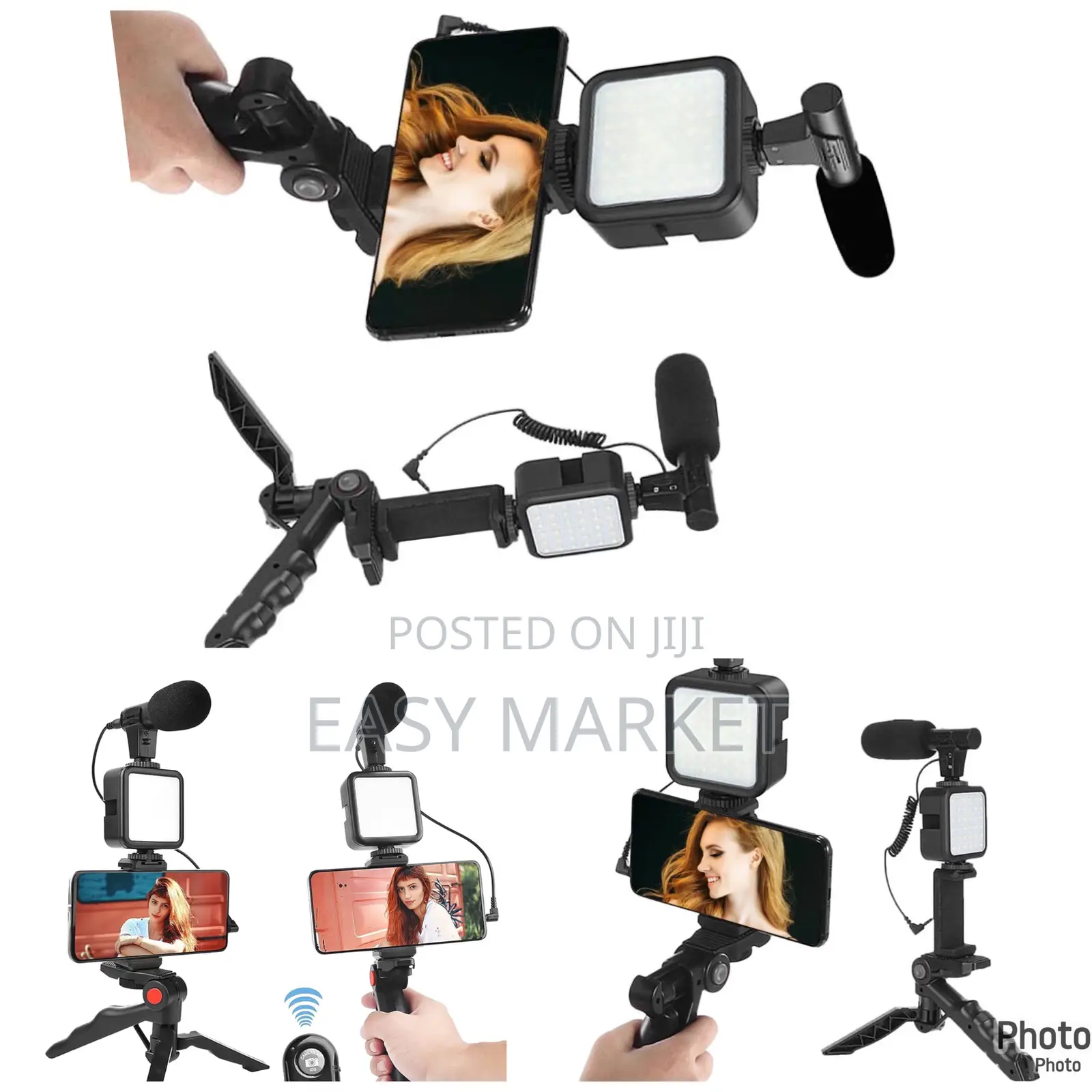 Mic Light and Mini Stand