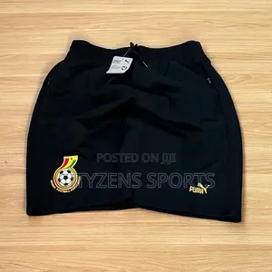 Black Stars Black Shorts