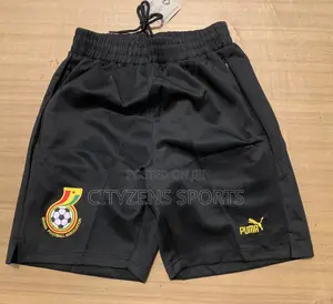 Black Stars Black Shorts