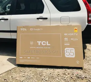 Sealed (Black) 55 Inch P635 TCL Smart Uhd Television