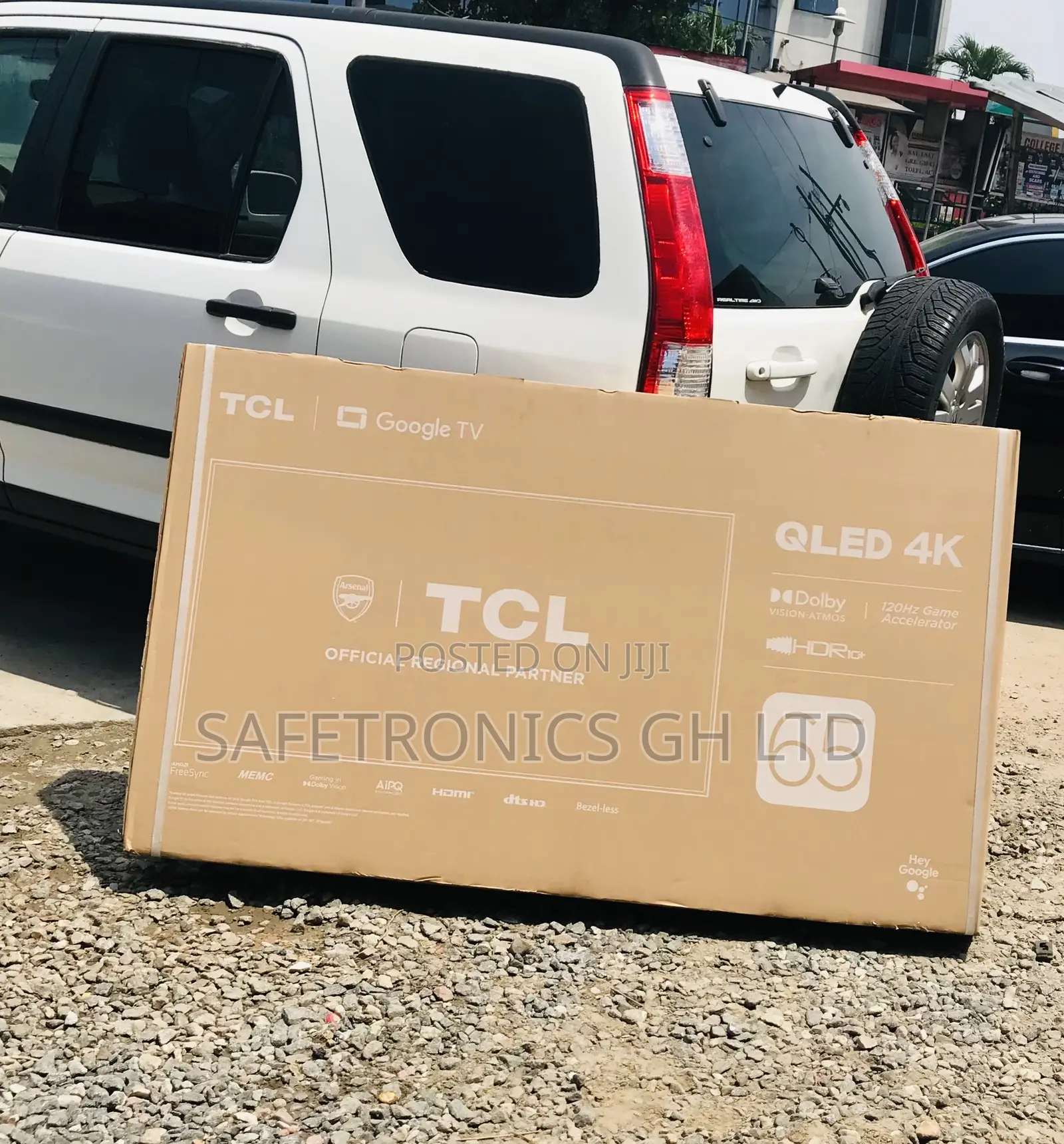 Reliable TCL (Black) 65 Inch Qled Smart C645 Television 