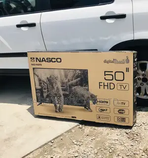 Authentic Nasco 50 Inch Led Digital (Black) Television