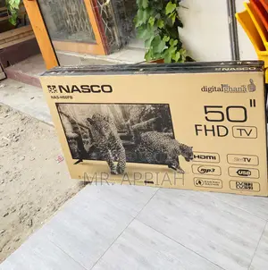 Unique Nasco 50 Inch Full HD Satellite Electric Television.