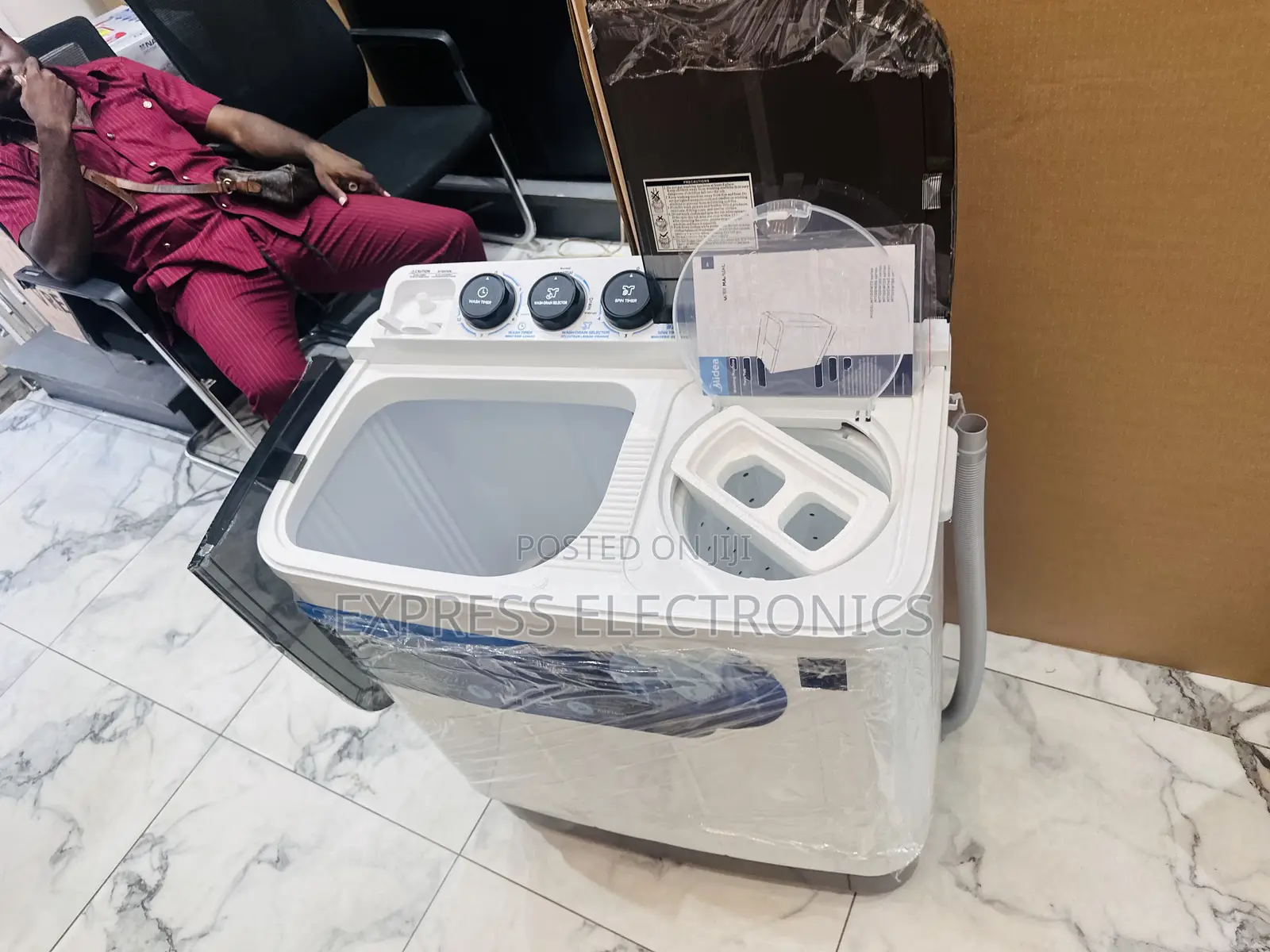Strong Water Flows Washing Machine 7kg Topload Midea