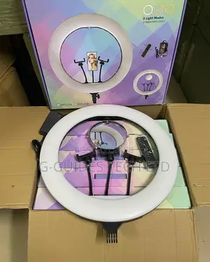 20-Inch Ring Light With Mirror Stand, 20” Ring Fill Light