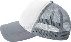 Men Women Plain Trucker Mesh Hat Snapback Blank Baseballcap
