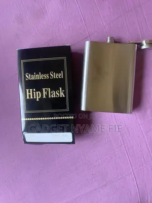 Stainless Steel Hip Flask 8oz